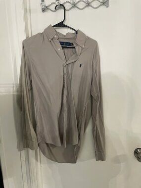 Ralph Lauren gray button up